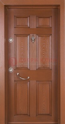 Классическая входная дверь с массивом дуба ДМД-54 в Серпухове