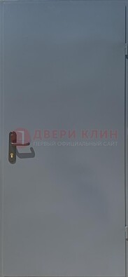 Серая противопожарная дверь ДПП-18 в Серпухове