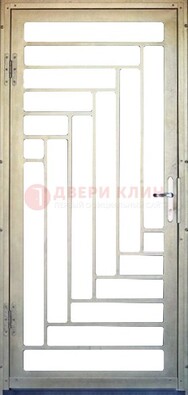Железная решетчатая дверь с узором ДР-41 в Серпухове