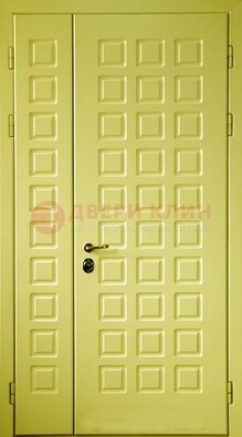 Салатовая тамбурная дверь ДТМ-28 в Серпухове