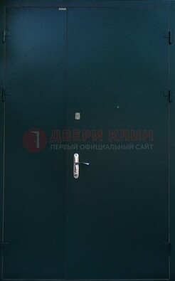 Черная тамбурная дверь ДТМ-36 в Серпухове
